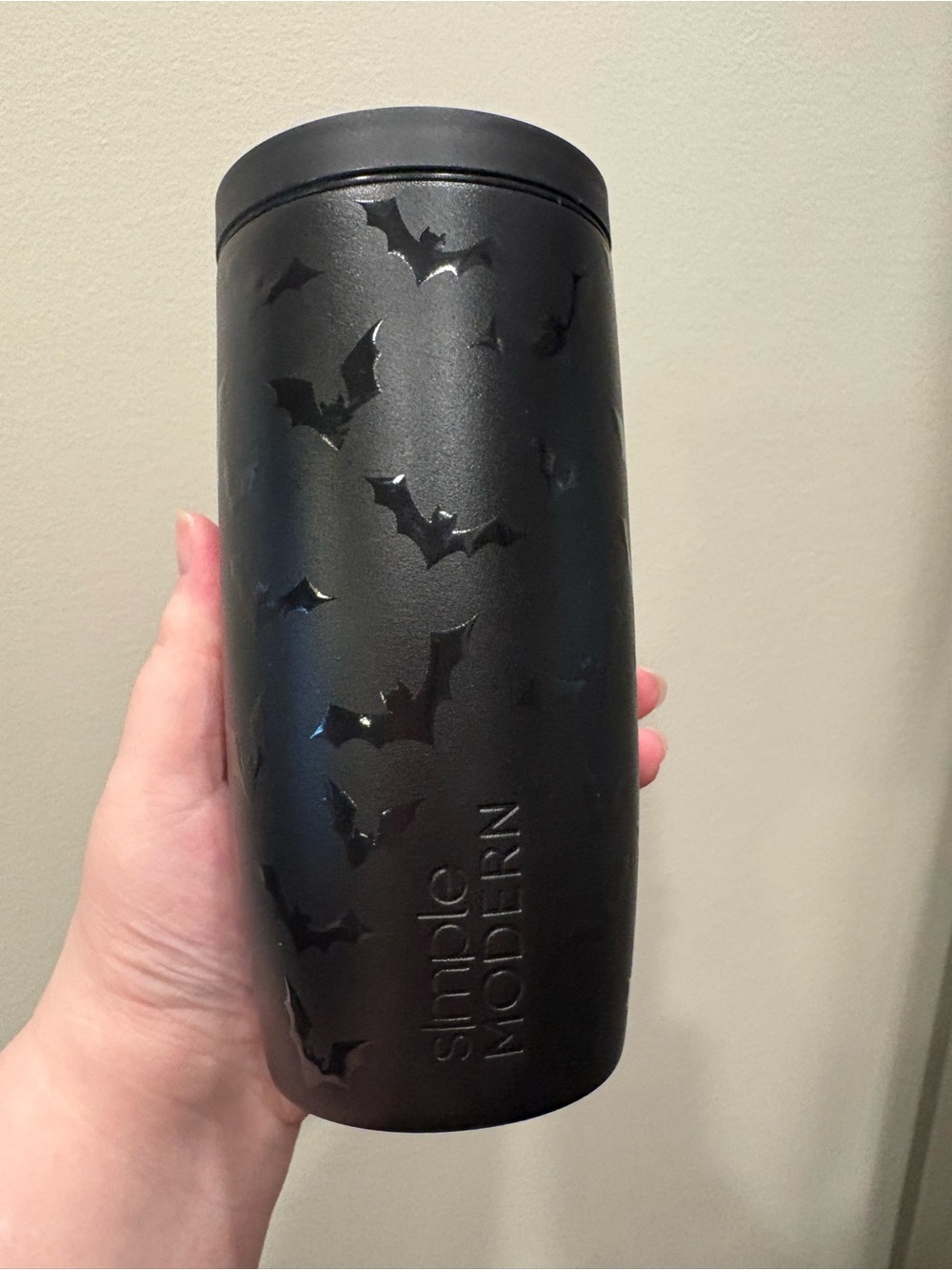Simple Modern 16oz Voyager Tumbler Black Bats